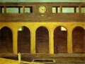 l’énigme de l’heure 1911 Giorgio de Chirico surréalisme métaphysique